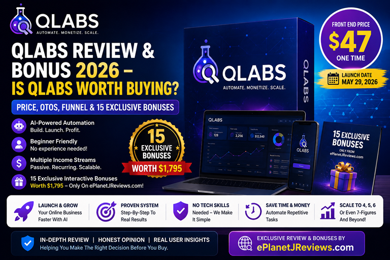 Qlabs review and bonus presentation from ePlanetJReviews.com